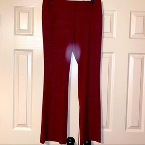 Drew Cut crimson dress slack. Like New.